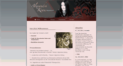 Desktop Screenshot of alexandra-kraus.de